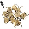 Image de OKINAWA-Guirlande lumineuse d'extérieur câble en jute L8m Marron New Garden