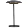 Image de newgarden - Lampe de table portable Sardinia Lumière LED chaude sans câbles, avec batterie rechargeable jusqu'à 20 h d'utilisation (Anthracite, 30 cm)