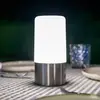 Image de Newgarden lampe de table LED rechargeable Maia, gris, IP54, RGBW