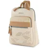 Image de Lois - Sac À Dos Femme Élégant Et Polyvalent Convertible En Sac A Main Femme Idéal Pour Le Quotidien Ou Le Voyage Chic Sac Urbain Compact Et Stylé., Beige