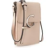Image de Cimarron - Mini sac à bandoulière avec rabat pour téléphone pour femmes cuir synthétique de la marque Parfait pour un usage quotidien 315121, Ivoire