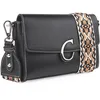 Image de Cimarron - Sac À Main Femme Élégant, Sac Bandoulière Femme Cuir, Sac Femme Tendance, Sac À Main Femme Chic, Sac A Main Femmes Bandoulieres, Noir