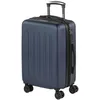 Image de SKPAT - Valise Cabine 55x40x20 Rigide Légère à Roulette 4 Roues Pivotantes avec Cadenas à Combinaison Extensible. Bagage Cabine Idéal pour Voyager en Avion Petite Valise Compacte Compatible avec, bleu