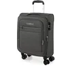 Image de JASLEN - Valise Cabine 55X40X20 légère et résistante Bagage Cabine idéal pour Voyages Courts Valise Cabine Tissu Souple 4 Roues pivotantes Compatible Ryanair, Anthracite