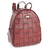 Image de Lois - Sac À Dos Femme Élégant Et Polyvalent Convertible En Sac A Main Femme Idéal Pour Le Quotidien Ou Le Voyage Chic Sac Urbain Compact Et Stylé. Antivol, Rouge