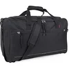 Image de JASLEN - Sac Voyage Femme Léger Élégant Et Spacieux Sac Weekend Femme Grand Format avec Compartiments Sac Cabine Et Sac De Voyage Homme Pratique pour Tous Déplacements, Noir