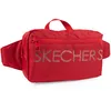 Image de SKECHERS - Sac Banane Femme Polyvalent - Sac Banane Noir Compact, Sac De Taille avec Poches, bandoulière réglable pour Voyage, Running et Ville, Rouge