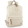 Image de Lois - Sac à Dos Unisexe Grande Capacité pour École, Lycée et Université - Léger, Résistant, Multifonction, Idéal Garçon et Fille, Voyage et Sport, Beige