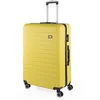Image de SKPAT - Valise Cabine 55x40x20 Rigide Légère à Roulette 4 Roues Pivotantes avec Cadenas à Combinaison Bagage Cabine Idéal pour Voyager en Avion Petite Valise Compacte Compatible avec Ryanair, Jaune