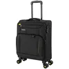 Image de JASLEN - Valise Cabine 55X40X20 légère et résistante Bagage Cabine idéal pour Voyages Courts Valise Cabine Tissu Souple 4 Roues pivotantes Compatible Ryanair, Noir