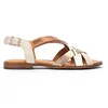 Image de Pikolinos Algar Sandales Plates Femme | Cuir | Boucle | Beige