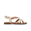 Image de Pikolinos pour femme. W0X-0556C3 Sandales en cuir beige Algar (38), 1 à 3 cm, Boucle, Casuel