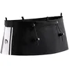 Image de LURBEL Loop Three, ceinture porteuse, ceinture de trail, ceinture porte-bâtons, ajustement optimal, unisexe., Noir/blanc, 2, Moderne