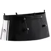 Image de LURBEL Loop Three, ceinture porteuse, ceinture de trail, ceinture porte-bâtons, ajustement optimal, unisexe., Noir/blanc, 3, Moderne
