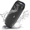 Image de Ykall T3 Enceinte Bluetooth Portable, 20W HD Stéréo Haut-Parleur avec Lumière LED, sans Fil 36H Playtime Super Autonomie, Étanche IPX6 Micro Intégré Support AUX, TF/USB, Radio FM, Noir