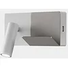 Image de Elamp Mini LED 2 W 2700 K blanc nickel satiné