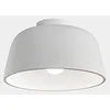 Image de LEDS C4 Miso Ø285mm Semi Plafonnier Cylindrique Petit Blanc E27