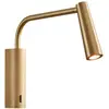 Image de LEDS-C4 Applique murale LED Gama Extend, doré mat, aluminium