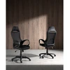 Image de Angel Cerda - Fauteuil de bureau réglable noir - 63x64x120 cm OS
