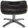 Image de Angel Cerda - Pouf brun/noyer/gris foncé - 10x52x42 cm OS