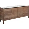 Image de Angel Cerdá Buffet moderne et sophistiqué en bois durable avec grand rangement 179 x 45 x 80 cm