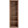 Image de Ángel Cerdá - Bibliothèque en Bois de Noyer - Bibliothèque Moderne - Meuble de Salon - Durable et Fonctionnel - Design Moderne - 65 x 40 x 200 cm