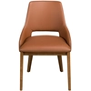 Image de Angel Cerda - Chaise brun/noyer - 7x54x61 cm OS
