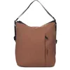 Image de KCB Sac à dos Maze | Design convertible | Poches pratiques | Réglable | Confortable pour le quotidien | 100 % végétalien, Marron, L