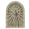 Image de Cadran Solaire Murale d'extérieur en Pierre avec étoile 3 x 31 x 41 cm