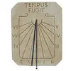 Image de Cadran Solaire en Pierre Murale extérieure Tempus FUGIT 3 x 38 x 48 cm