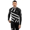Image de SIROKO - Maillot Vélo à Manches Longues M2 Leader - M - Noir/Blanc
