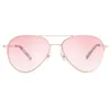 Image de SIROKO - Lunettes de Soleil Aviator San Siro Pêche rosée
