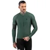 Image de SIROKO - Maillot Vélo à Manches Longues M2 Gravel - S - Vert armée