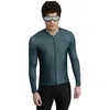 Image de SIROKO - Maillot Vélo à Manches Longues M2 Gravel - M - Vert armée