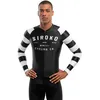 Image de SIROKO - Maillot Vélo à Manches Longues M2 Summit - L - Noir/Blanc