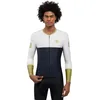 Image de SIROKO - Maillot Vélo à Manches Longues M2 Bavaria - M - Bleu Marine/Blanc