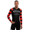 Image de SIROKO - Maillot Vélo à Manches Longues M2 Rider - M - Noir/Rouge