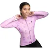 Image de SIROKO - Maillot Vélo à Manches Longues pour Femme M2 Annie - L - Lavande