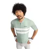 Image de SIROKO - Maillot Vélo Été M3 Mustair - XL - Vert cendré/Blanc