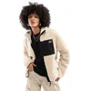 Image de SIROKO - Veste Polaire Sherpa pour Femme Levi-W - XXL - Beige/Noir