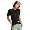 Image de SIROKO - Maillot Cyclisme Gravel Manches Courtes pour Femme GM2 Glaris - XL - Noir