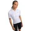 Image de SIROKO - Maillot Vélo Manches Courtes en Tissu Recyclé pour Femme M6R Pure - XL - Blanc
