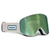 Image de SIROKO - Masques de Ski et Snowboard OTG avec Écran Zeiss GX Ultimate Engadin Blanc/Beige