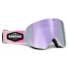 Image de SIROKO - Masques de Ski et Snowboard pour Enfant GX Muffin Blanc/Rose
