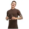 Image de SIROKO - Maillot Cyclisme Gravel Demi-Zip GM5 Terraquest Brown - M - Marron