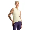 Image de SIROKO - Maillot Cyclisme Gravel sans Manches pour Femme GM4 Strata Light Yellow - L - Jaune
