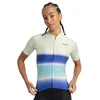 Image de SIROKO - Maillot Vélo pour Femme M2 Bora - L - Vert/Bleu