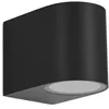 Image de Applique d'extérieur > GU10 (230V) IP44 8x7x9cm coloris noir