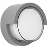 Image de Applique d'extérieur LED > (12W 3000K 600lm) IP65 17x17x10,2cm coloris gris