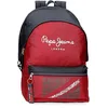 Image de Pepe Jeans Clark Double Compartiment Laptop Backpack 15.6" Rouge 31x44x15 cms Polyester 23.87L